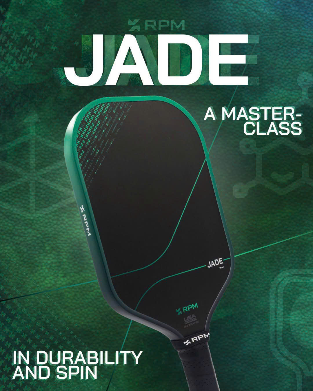 Vợt Pickleball RPM Jade Elongated