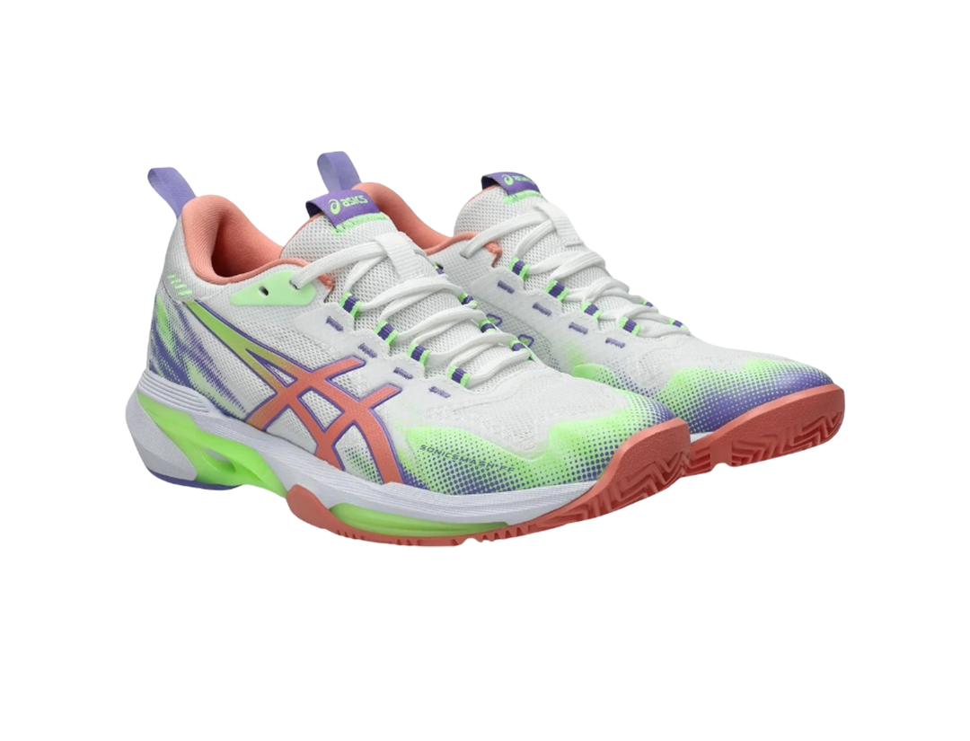 Giày Pickleball Asics Sonic Smash FF | White / Guava