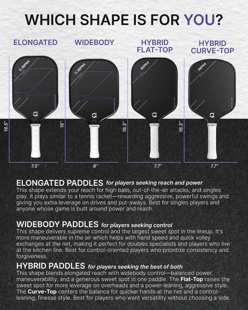 Vợt Pickleball RPM Jade Elongated